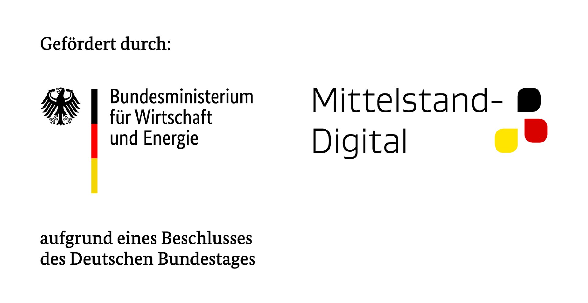 Logos von BMWE und Mittelstand-Digital
